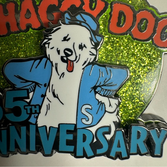 NWT. Disney parks Shaggy Dog pin. Celebrates 65th anniversary of the shaggy dog - Picture 3 of 6
